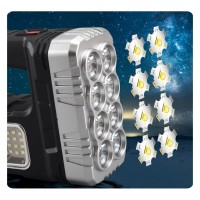 Lanterna de Mana Reincarcabila MRG M7001A1 , 35 LED, XPE, cu Panou Solar C1055