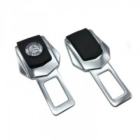 Set 2x Adaptoare Centura Siguranta Falsa MRG M1089, Piele Chrome Mercedes C1095