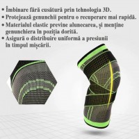 Genuchiera Elastica Sport MRG M266, Universala, Respirabila, Pentru Orteza C1097