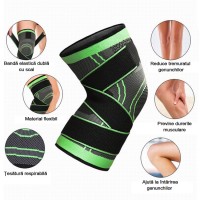 Genuchiera Elastica Sport MRG M266, Universala, Respirabila, Pentru Orteza C1097