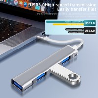 Adaptor Hub USB MRG MGL232, 4 x USB, USB 3.0, Multiport 4 in 1 C1111