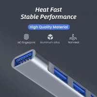 Adaptor Hub USB MRG MGL2321, 3x USB, USB 3.0, Multiport 3 in 1 C1113