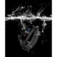 Bratara Fitness Smart MRG MM5, Compatibil Android si iOS, Bluetooth, Negru C1122