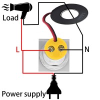 Voltmetru si Ampemetru Digital MRG MAD22 , Patrat, LCD, AC 50-500V, 100A C1125