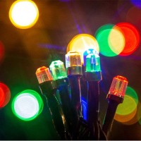 Instalatie Craciun Liniara MRG MV8, Multicolor, 50 Metri, Pentru Exterior C1151