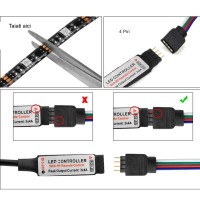 Banda LED MRG M725 , cu Telecomanda, RGB 5050, Lungime 3M, Pentru TV Auto C1166