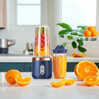 Mini Blender Portabil MRG M1153, cu Acumulator, 2 Recipiente, Albastru C1177 Mini Blender Portabil MRG M1153, cu Acumulator, 2 Recipiente, Albastru C1177