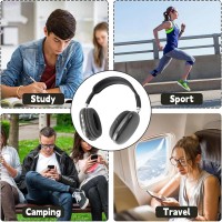 Casti On Ear Wireless MRG MP9, Bluetooth 5.1, MicroSD, Radio, Negru C1178