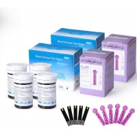 Set 50x Teste si 50x Ace, Rezerve Pentru Glucometru IVD KH100 C1182