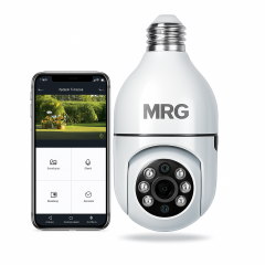 Camera Supraveghere MRG M615 Tip Bec 360, Wi-Fi, Alb, Audio, IR, Slot Card C1184