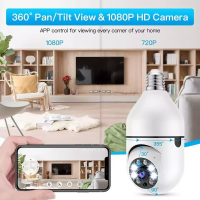 Camera Supraveghere MRG M615 Tip Bec 360, Wi-Fi, Alb, Audio, IR, Slot Card C1184