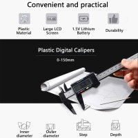 Subler electronic MRG M1200 Precizie 0.01mm, LCD digital, 0-150mm, mm/inch C1200