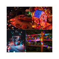 Instalatie Craciun Solara MRG M953, Multicolor, 30 Metri, Pentru Exterior C1207