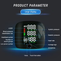 Tensiometru Electronic de Incheietura MRG MBK6, Digital, Automat C1208