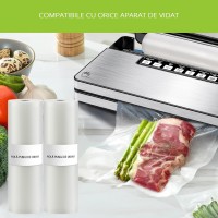 Rola Pungi de Vidat Gofrate MRG MJM, 20 x 300 cm, Pentru Aparat de Vidat C1211