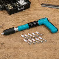 Pistol de Cuie Manual MRG M1229, Pentru Cuie Beton Metal, Calibru 7.3 mm C1229