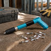Pistol de Cuie Manual MRG M1229, Pentru Cuie Beton Metal, Calibru 7.3 mm C1229