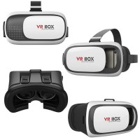 Ochelari virtuali 3D MRG, VR Box, Cu telecomanda, pentru telefon C396