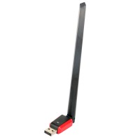 Adaptor wireless MRG M150N, Cu antena, Mufa USB, Negru C546