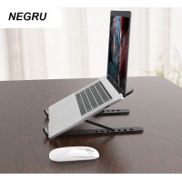 Suport Laptop MRG MP1, Pliabil, 10 - 15 inch, Negru C619