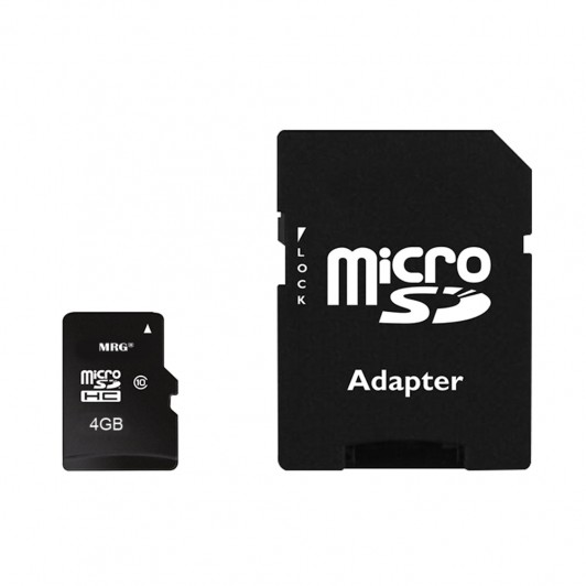 Card de memorie MRG M691, MicroSD, 4GB, cu Adaptor C691