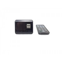 Modulator FM MRG MX5, Bluetooth, cu Telecomanda, Negru C682