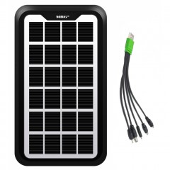Panou Solar Portabil MRG MGD10X, 3W, Iesire USB, Negru C733