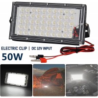 Proiector Dreptunghiular Camping MRG M897, 12v , 50w, Led SMD C897