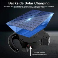 Proiector Solar Portabil LED MRG M819A, Lampa de Lucru Auto, Reincarcabil C936