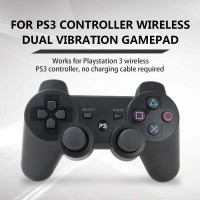 Wireless Controller Compatibil PS3 MRG MP3 , DoubleShock 3, Vibratii, Negru C870