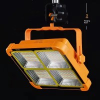 Proiector Led Solar 500W MRG M982, 4x 84 LED, Acumulator, Powerbank C982
