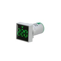 Voltmetru Digital MRG MAD101, Patrat, Indicator LCD, AC 50-500V C986