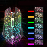 Mouse Gaming RGB MRG MX15, Cu Fir, 6000 DPI, 7 Culori, 7 Butoane, Negru C1042