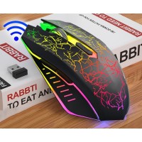 Mouse Gaming RGB MRG MX15, Cu Fir, 6000 DPI, 7 Culori, 7 Butoane, Negru C1042