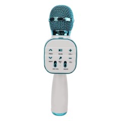 Microfon Wireless Karaoke MRG MDS813, Reincarcabil, Boxa, Albastru C1045