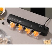 Pachet Aparat de Vidat si Sigilat Alimente MRG MFK01 cu Rola Pungi Vidat Gofrate MRG MJM 15x300 Cm