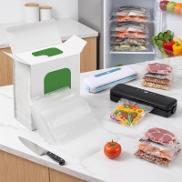 Set 100x Pungi Vidat Alimente MRG M1119, 30x20 cm, Universale, fara BPA C1130
