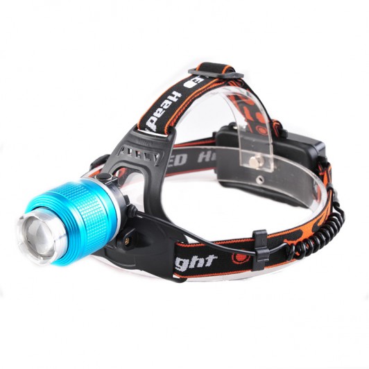 Lanterna Cap MRG M830, Reincarcabila, SMD T6, Zoom, Aluminiu C830 test2