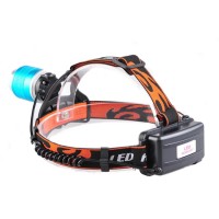 Lanterna Cap MRG M830, Reincarcabila, SMD T6, Zoom, Aluminiu C830 test2