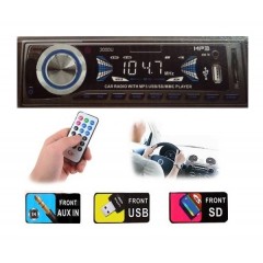 Player auto cu Radio, USB, slot Card, Auxiliar si telecomanda