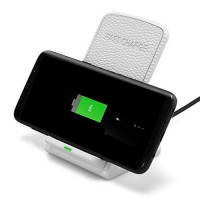 Incarcator Wireless Fast Charge cu Suport de Birou - negru