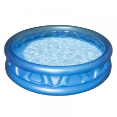 Piscina, dimensiuni 1.68m x 38cm pentru copii, albastra, rotunda