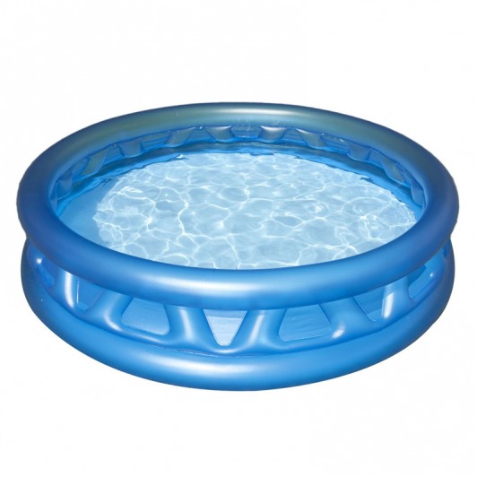 Piscina, dimensiuni 1.68m x 38cm pentru copii, albastra, rotunda