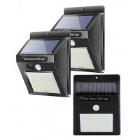 Set 3 Lampi Solare, portabile, cu senzor, 30 LED