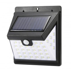 Lampa solara 40 LED cu senzor lumina si senzor miscare