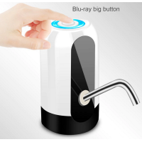 Pompa electrica pentru bidon de apa, incarcare prin USB, indicator LED, 20L