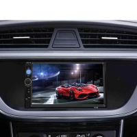 Player auto MP5 cu Display Touch Screen, 7010B, 4 x 60W, telecomanda