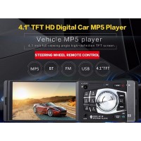 Player auto Bluetooth MP5 4012B, 4 x 45W, MP3, USB, AUX, FM
