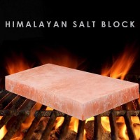 Platou din sare gema de Himalaya reutilizabila, pentru gratar