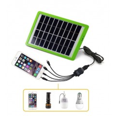 Panou solar portabil 8W pentru incarcare telefon, ceas, baterie externa
